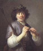 Rembrandt as a shepherd (mk33) Govert flinck